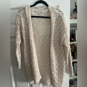 Crochet design sweater, Size S, worn only twice